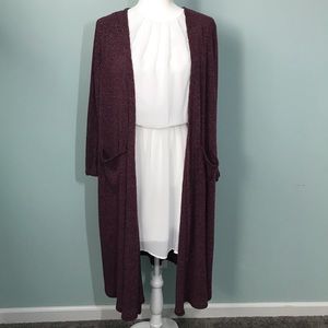 LuLaRoe Sarah Longline Duster Cardigan Sweater